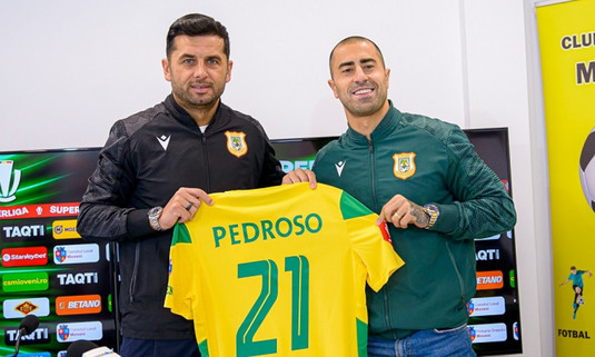 OFICIAL | Nicolae Dică a mai reuşit un transfer. Marquinhos Pedroso a semnat cu CS Mioveni