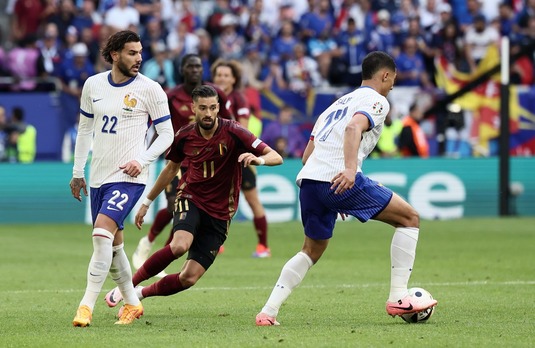 Franţa - Belgia 1-0. Naţionala lui Mbappe se califică în sferturi graţie unui autogol. ”Les Blues” îşi poate lua revanşa în faţa Portugaliei