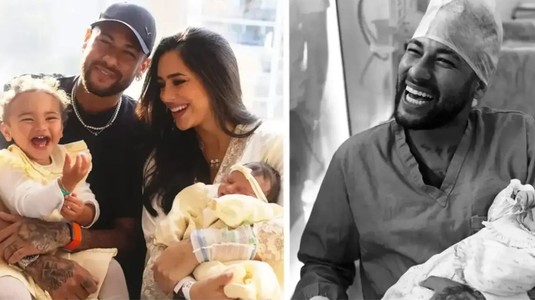 Neymar e din nou tată. Pentru a patra oară. Mesajul postat de starul brazilian după naşterea fiicei sale, Mel