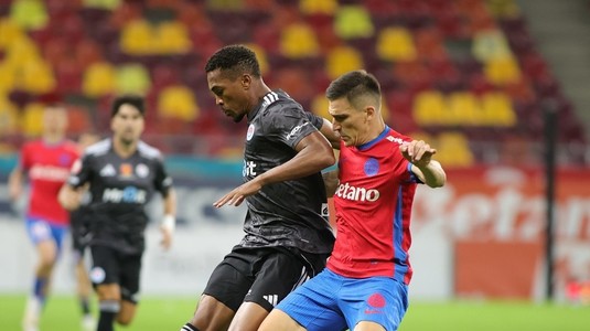 Lovitură pentru FCSB! S-a accidentat după jumătate de oră de joc cu Oţelul, iar Vlad Chiricheş a revenit pe postul de fundaş central