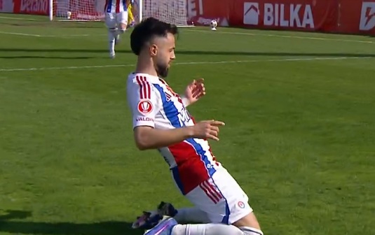 VIDEO | Oţelul - Hermannstadt 2-0. Gălăţenii, prima victorie în play-out. Ciobanu, un gol fabulos şi o bară transversală