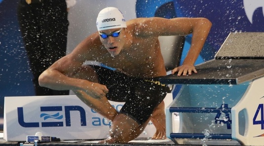 David Popovici şi Andrei Anghel, în finale la Sette Colli Trophy. Timpii scoşi de cei doi înotători români