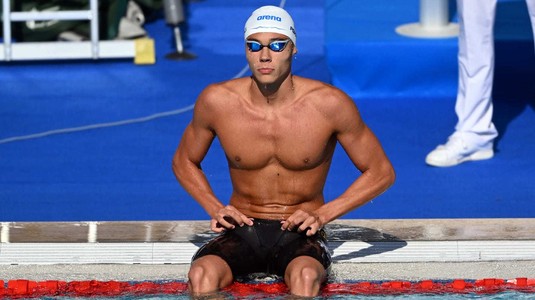 Victorie pentru David Popovici la 200 m liber, în reuniunea Mare Nostrum de la Barcelona