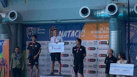 David Popovici, învingător şi la 100 m liber în circuitul Mare Nostrum, la Barcelona. Cu ce timp a încheiat campionul român