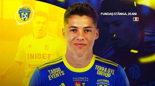 OFICIAL | A semnat cu Unirea Slobozia! Andrei Prepeliţă a adus un jucător care a evoluat pentru FCU Craiova în sezonul trecut
