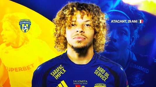 OFICIAL | Neaşteptat! Jayson Papeau a revenit în Superligă şi a semnat cu Unirea Slobozia