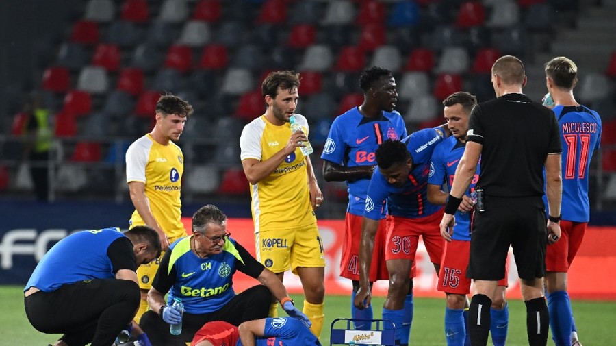 Brigadă de arbitri din Franţa la meciul Maccabi Tel Aviv - FCSB, din manşa secundă a turului doi preliminar al Ligii Campionilor