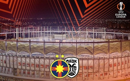 Totul este oficial! Cine o va arbitra pe FCSB la partida cu PAOK

