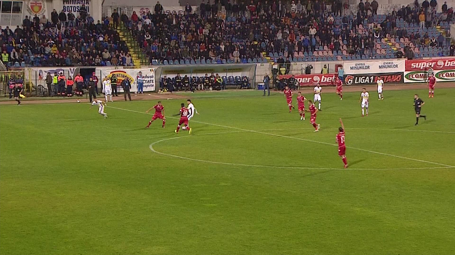 VIDEO | DEZASTRUL CONTINUĂ. DINAMO A PIERDUT CU BOTOŞANI ŞI E PE LOC DE BARAJ