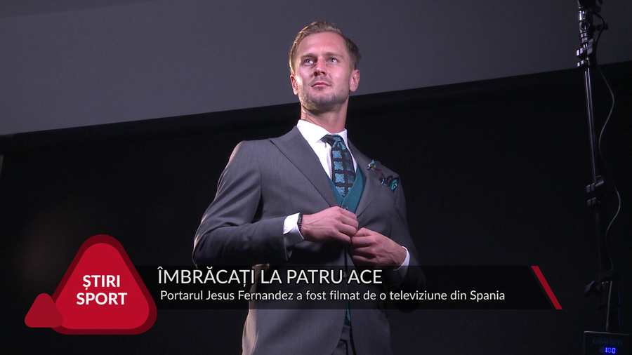 VIDEO | CAMPIONII DE LA CFR S-AU ÎMBRĂCAT LA PATRU ACE. PORTARUL FERNANDEZ, FILMAT DE O TELEVIZIUNE DIN SPANIA