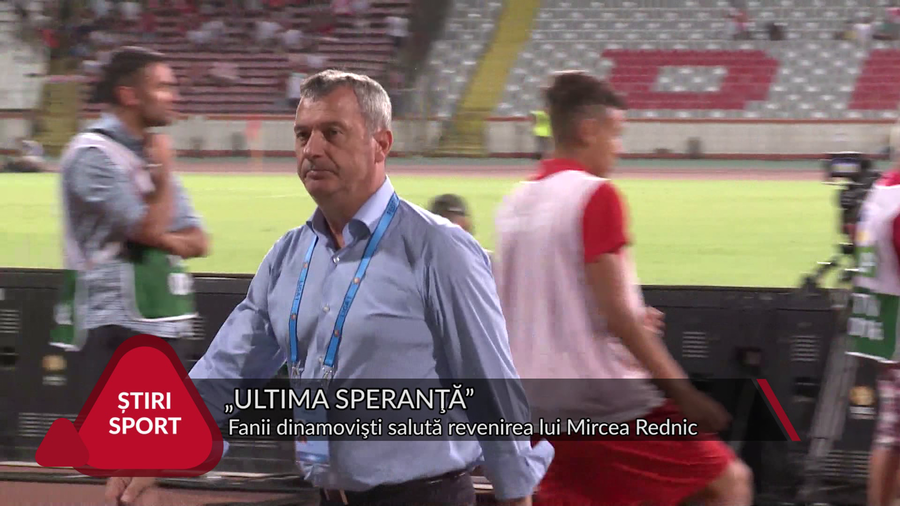 VIDEO | REDNIC, LA AL PATRULEA DESCĂLECAT ÎN ŞTEFAN CEL MARE: ”AM VĂZUT SATISFACŢIE LA DUŞMANI, DAR DINAMO NU VA RETROGRADA. VA JUCA ÎN PLAY-OFF”