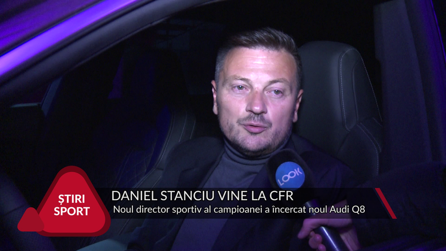 VIDEO | DANIEL STANCIU, NOUL DIRECTOR SPORTIV AL CAMPIOANEI: ”CFR E ŞI ACUM PRINCIPALA FAVORITĂ LA TITLU”