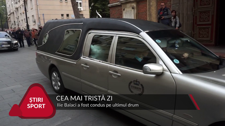 VIDEO | CEA MAI TRISTĂ ZI. ILIE BALACI A FOST CONDUS PE ULTIMUL DRUM