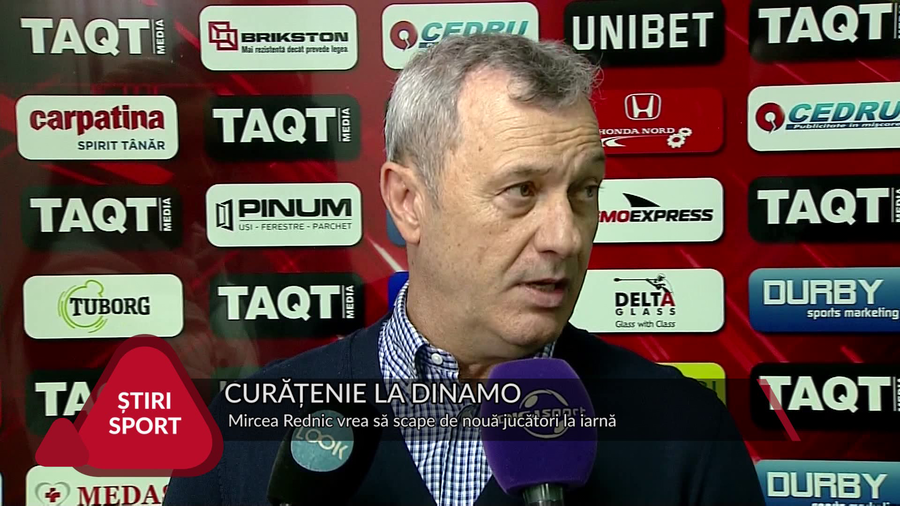 VIDEO | CURĂŢENIE LA DINAMO. REDNIC VREA SĂ SCAPE DE NOUĂ JUCĂTORI LA IARNĂ