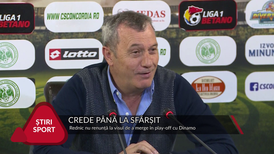 VIDEO | REDNIC NU SE DĂ BĂTUT. E CONVINS CĂ MAI POATE DUCE DINAMO ÎN PLAY-OFF