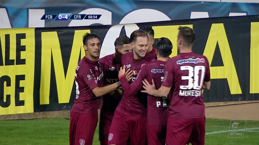 VIDEO | CFR TERMINĂ ETAPA PE 1, PESTE FCSB ŞI CRAIOVA: ”SPER SĂ RĂMÂNEM ACOLO PÂNĂ LA FINAL”