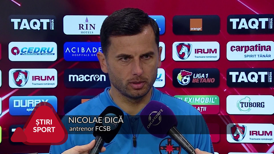 VIDEO | DICĂ DĂ VINA PE ARBITRAJ DUPĂ EGALUL CU DINAMO: ”ERA PĂCAT SĂ CÂŞTIGE STEAUA, NU?”. MM STOICA I-A IRONIZAT ŞI EL PE RIVALI