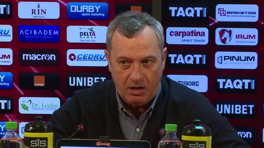 VIDEO | REDNIC: "AŢI FI VRUT SĂ RĂMÂNĂ ACEEAŞI JUCĂTORI? SĂ VĂ BUCURAŢI CĂ PIERDEM?"