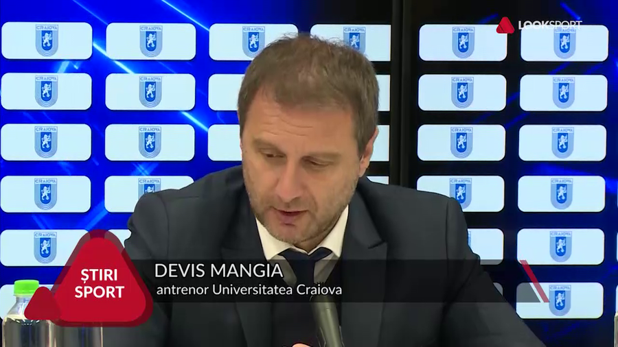 VIDEO | MANGIA, ÎN PERICOL DUPĂ EGALUL CU CFR. O FOSTĂ GLORIE A CRAIOVEI ÎI POATE LUA LOCUL