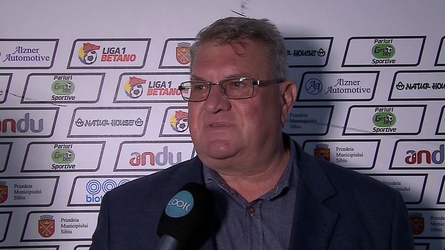 OBIECTIVE MARI PENTRU IULIU MUREŞAN LA SIBIU. SĂ CÂŞTIGE TROFEE, AŞA CUM A REUŞIT ŞI LA CFR