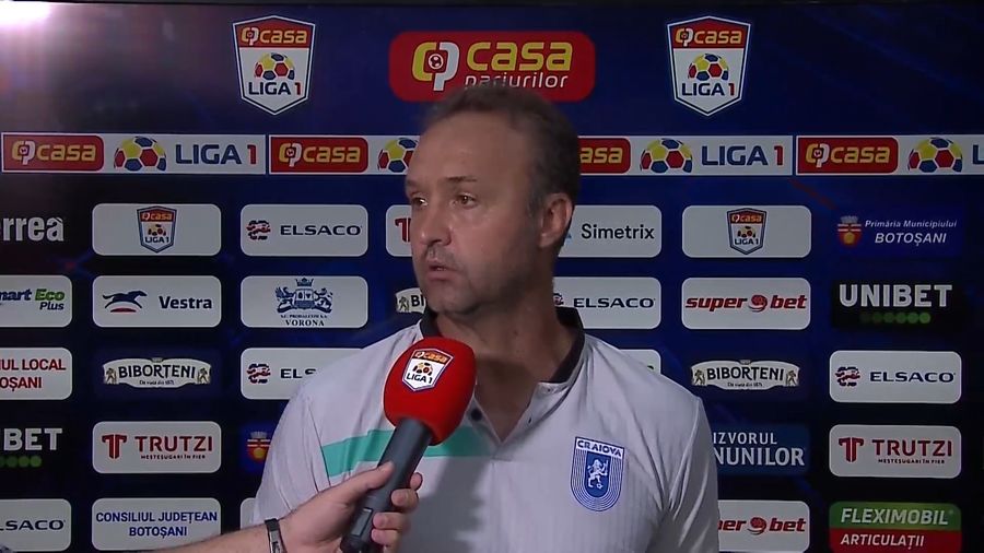 VIDEO |PAPURĂ E MULŢUMIT DE REZULTATUL DE LA BOTOŞANI. „N-AM CÂŞTIGAT NICIODATĂ PÂNĂ ACUM UN PUNCT AICI”