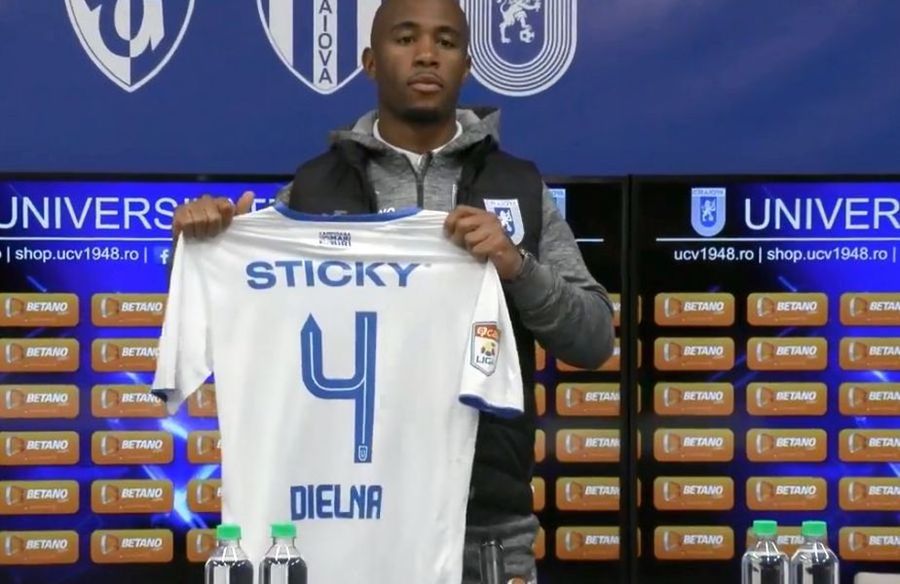 Reacţia lui Dielna după ce a ajuns la Craiova: "Urma să merg în China, dar ei mi-au arătat că mă vor!"