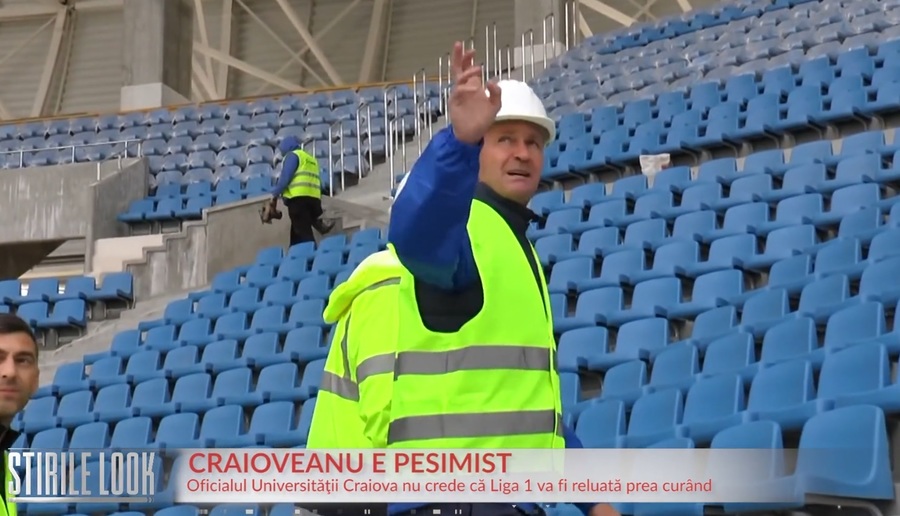 VIDEO | Aflat în izolare în Spania, Craioveanu e pesimist. Cum vede continuarea sezonului în Liga 1