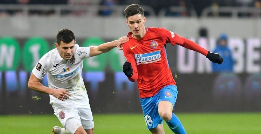 FCSB - CFR Cluj, 0-2. Ardelenii au rezolvat soarta meciului pe final. VIDEO cu reuşitele