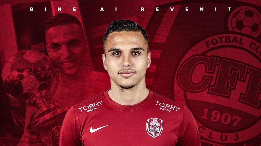 OFICIAL | Cristi Manea, transferat de CFR! Fundaşul dreapta a semnat pe patru ani