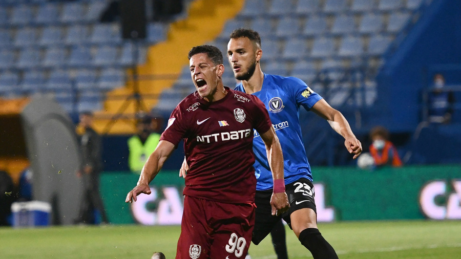 Viitorul - CFR Cluj 1-1. VIDEO | Campioana pleacă doar cu un punct din curtea "Regelui"