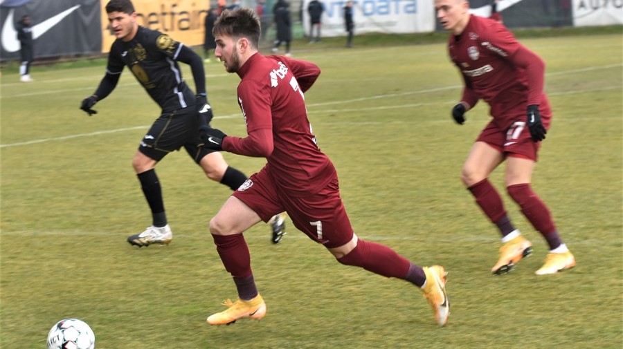 CFR Cluj şi Gaz Metan Mediaş, la egalitate în primul meci din 2021