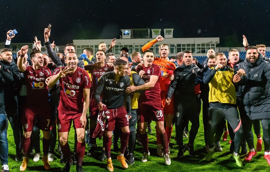 VIDEO | Ironia campionilor la adresa lui Gigi Becali. Mesajul arătat de căpitanul CFR-ului, Mario Camora