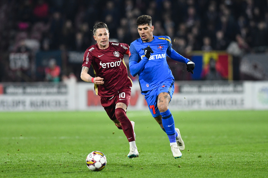 Derby-ul CFR Cluj - FCSB a urcat Prima Sport 1 în topul televiziunilor din România
