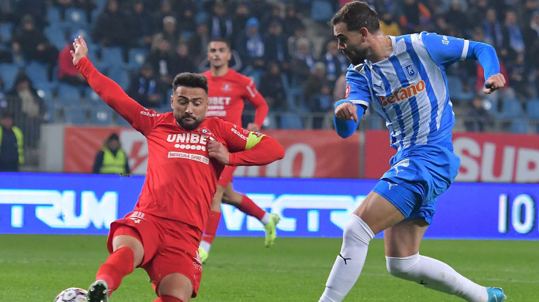 VIDEO | Universitatea Craiova - Hermannstadt 3-1. Oltenii îşi revin, sibienii se afundă