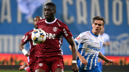 VIDEO | Universitatea Craiova – CFR Cluj, în direct pe Prima Sport 1 şi PrimaPlay.ro! Gazdele zguduie transversala