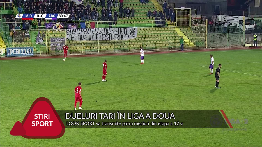 VIDEO | BĂTĂLIA PENTRU PROMOVARE CONTINUĂ. LOOK SPORT TRANSMITE PATRU MECURI DIN URMĂTOAREA ETAPĂ A LIGII SECUNDE