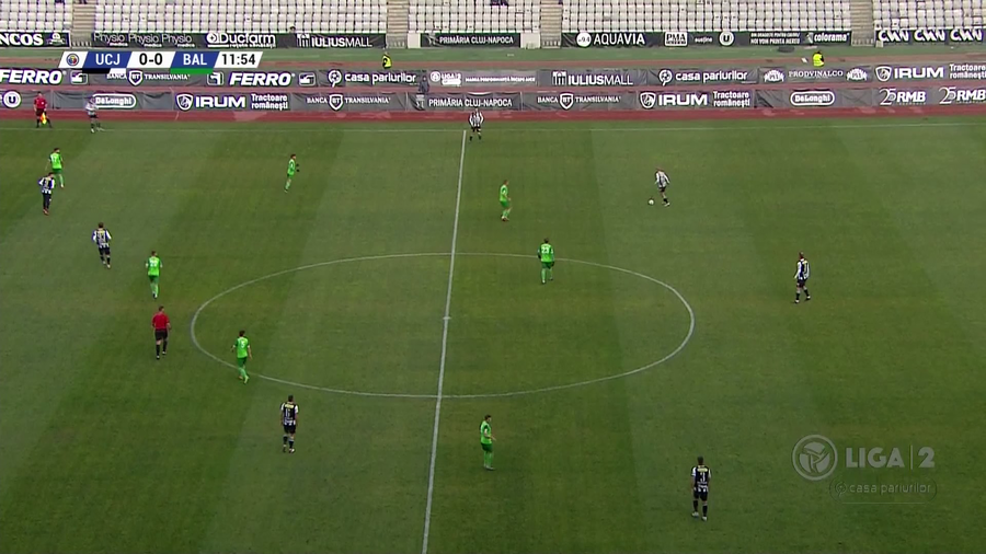 VIDEO | ”U” CLUJ S-A ÎNCURCAT CU ANTEPENULTIMA CLASATĂ DIN LIGA A 2-A