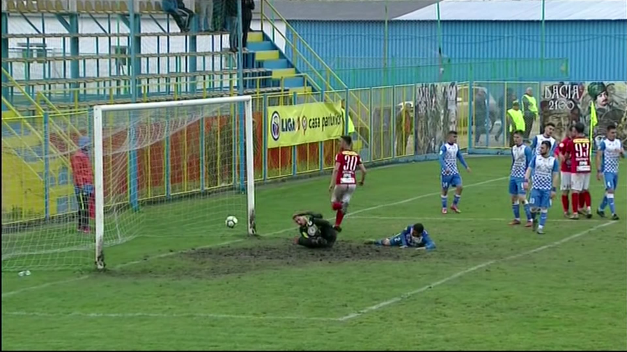 VIDEO | "U" A SPART GHEAŢA. PLOAIE DE GOLURI LA DUELUL CU DACO-GETICA