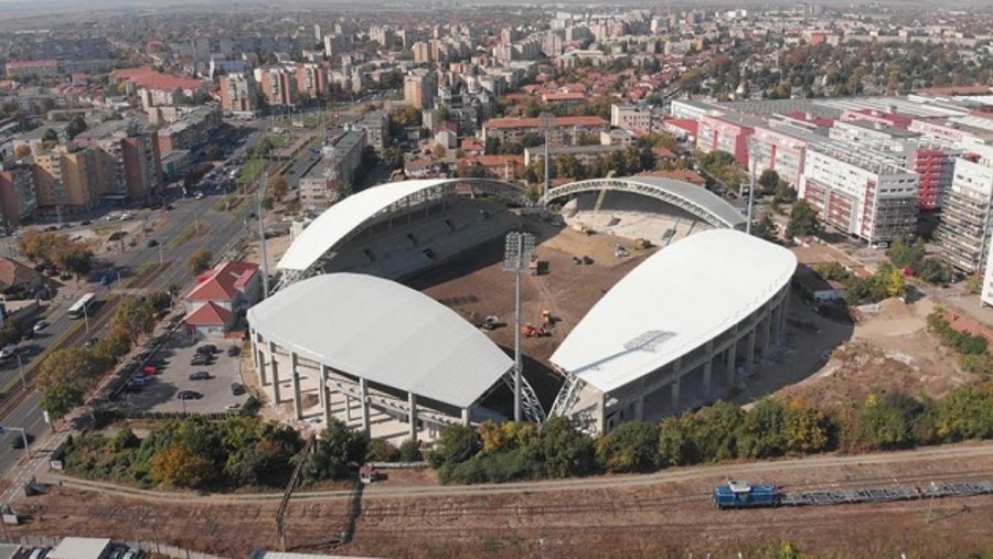 FOTO: Stadionul din UTA, aproape gata. Ce capacitate va avea noul ”Francisc Neuman”