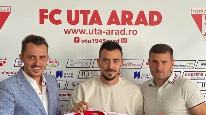 Ioan Hora şi Neluţ Roşu, prezentaţi la UTA Arad: "E ca şi cum m-aş întoarce acasă"