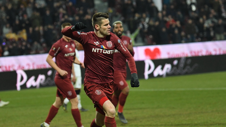 Coleg cu nume pentru Gabi Tamaş în centrul defensivei. Dublul campion al României cu CFR continuă la U Cluj: "Făceam o mare greşeală"