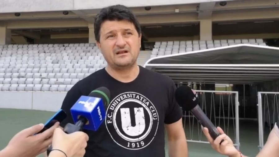 U Cluj nu concepe să rateze promovarea. ”Doar victoriile ne vor putea face să ne gândim cu fiecare meci care trece mai departe la o poziţionare în play-off. Acesta este principalul obiectiv astăzi”