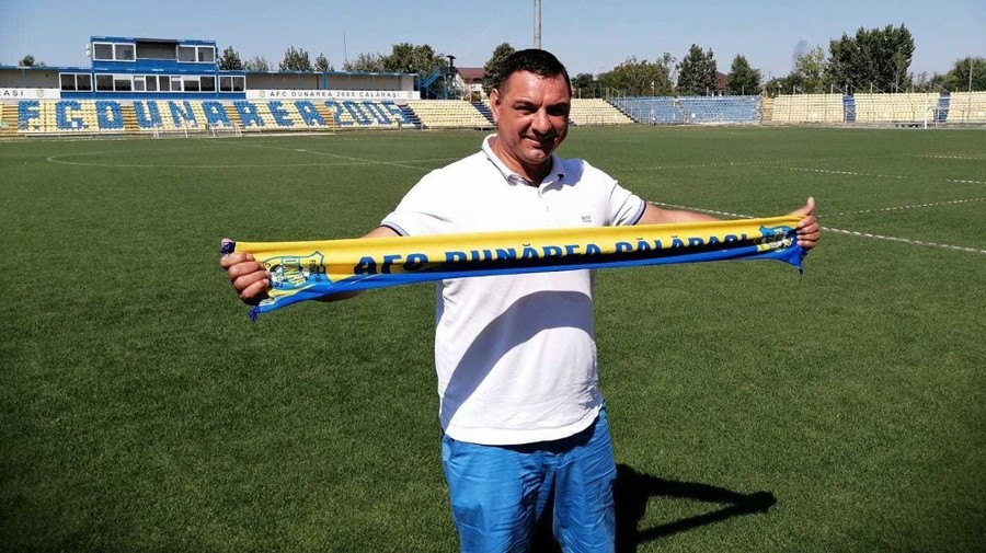 Ionel Ganea a fost prezentat la Dunărea Călăraşi