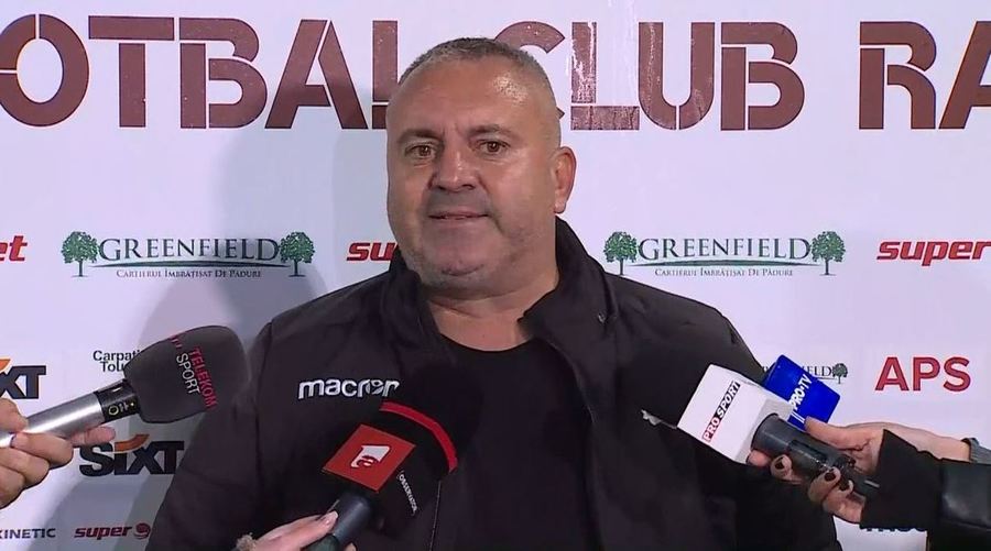 ”Sunt mort de supărare! Sunt trist cu adevărat! Trist! Trist! Trist! În viaţa mea nu am simţit asemenea tristeţe”. Reacţie emoţionantă a antrenorului interimar de la Rapid
