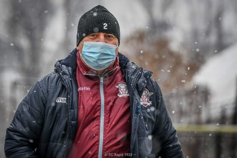 Mihai Iosif, antrenorul FC Rapid a fost testat pozitiv cu noul coronavirus