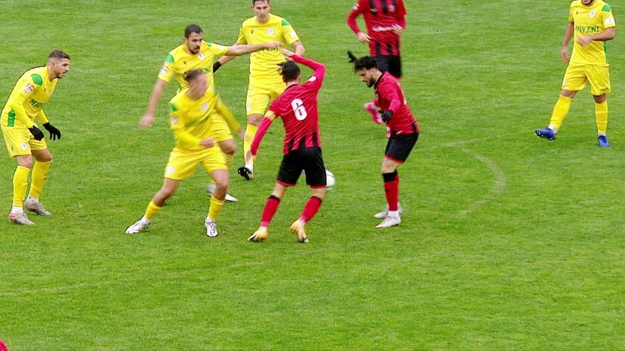 VIDEO | Meci cu şase goluri între Dunărea Călăraşi şi CS Mioveni, la Look Sport! Spectacol total în Liga 2