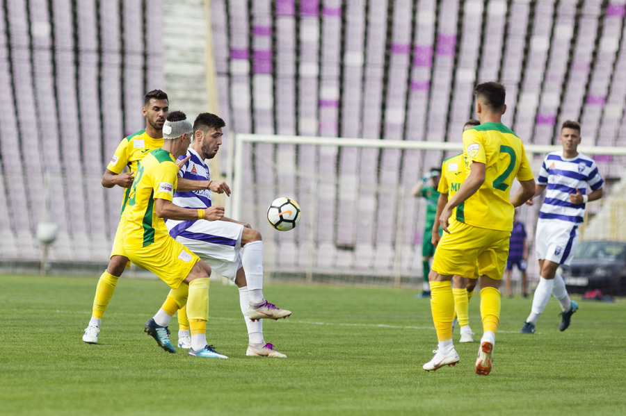 VIDEO | ASU Poli Timişoara – CS Mioveni 2-2. Rapid a promovat în Liga 1, CS Mioveni şi-a asigurat locul de baraj
