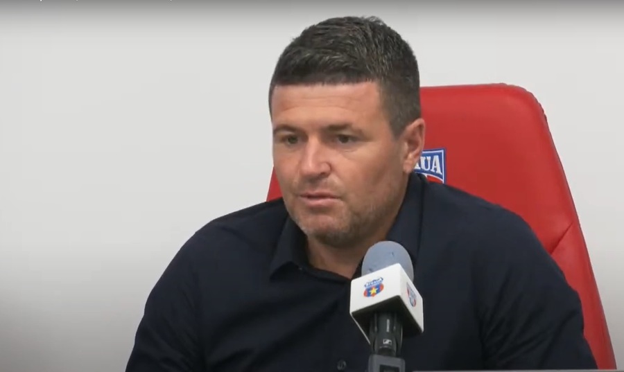 VIDEO | Daniel Opriţa a anunţat programul Stelei pentru perioada următoare şi planul privind transferurile. "Acolo ducem lipsă"