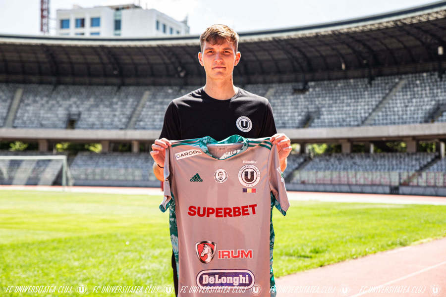 ”U” Cluj şi-a adus portar din Casa Liga 1. George Micle a fost prezentat de ”şepcile roşii”