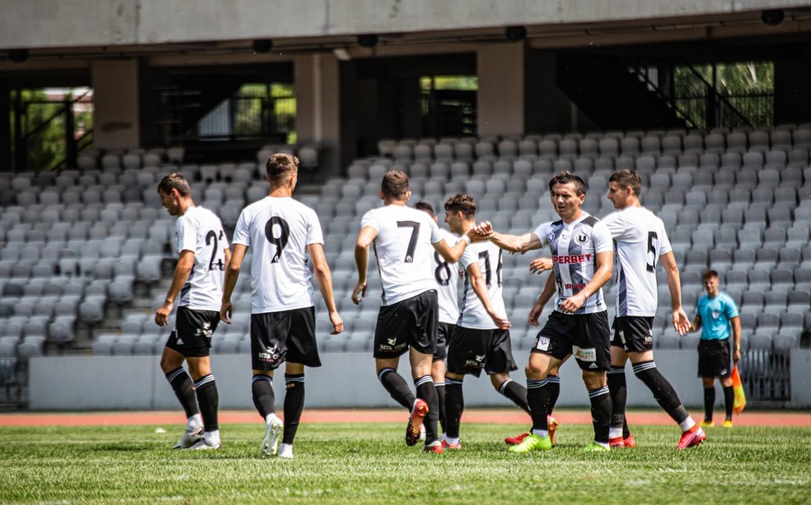 VIDEO | 'U' Cluj – Poli Timişoara 3-0. Ardelenii au oferit un recital în derby-ul primei etape din Liga 2